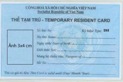 thẻ tạm trú